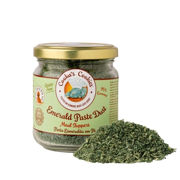 Cookas Cookies Topping & Tillskott Till Hundens Foder Emerald Paste Dust